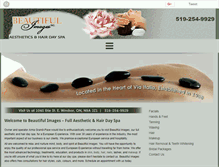 Tablet Screenshot of beautifulimagesspa.com